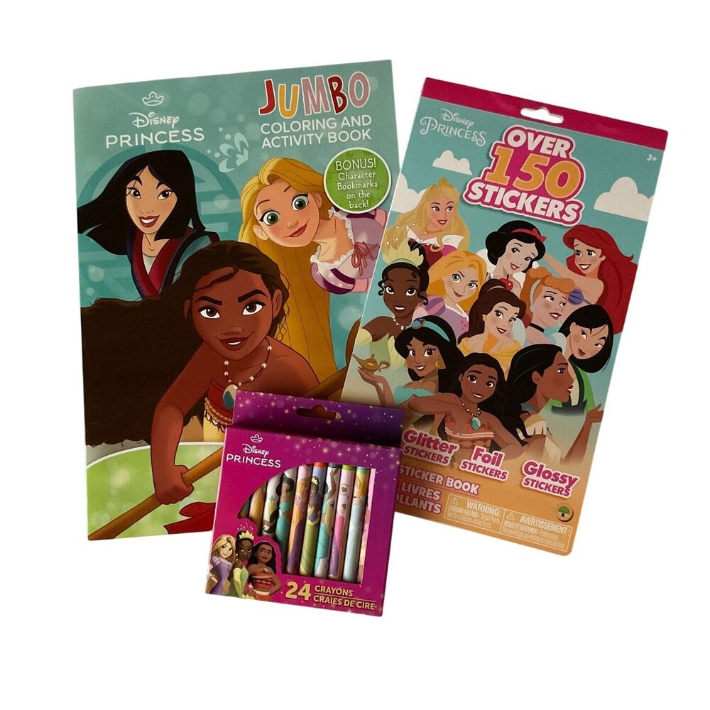 Disney Princess Activity Gift Set (Easter Basket Stuffer)